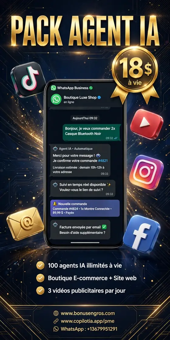 Pack Vente en Ligne SOCIVAD — site internet professionnel et gestion des réseaux sociaux